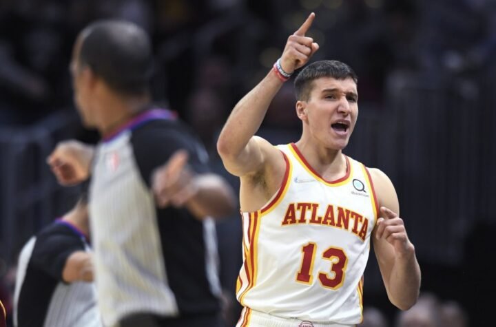 BOGDANOVIĆ ZABLISTAO, ATLANTA POBEDILA! Sjajna partija srpskog košarkaša, ubacio 15 poena!