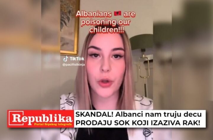 POGLEDAJTE ŠTA RADE TROVAČI SRPSKE DECE: Udar iz Albanije na Republiku i Srpski telegraf!
