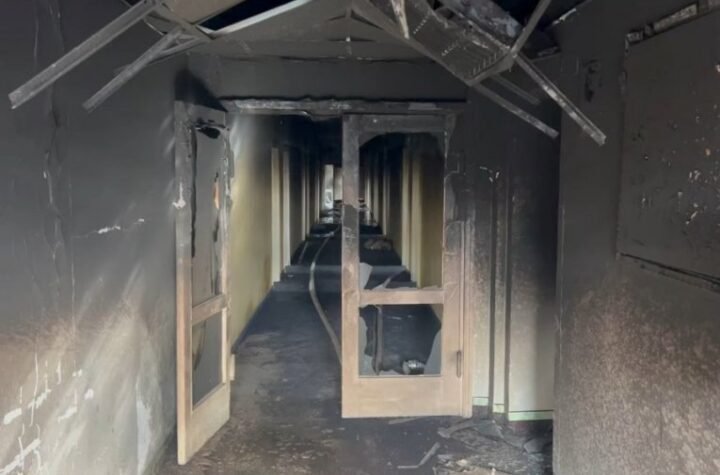 STRAVIČAN PRIZOR: Ovako izgleda unutrašnjost bolnice "Čigota" nakon požara (FOTO)
