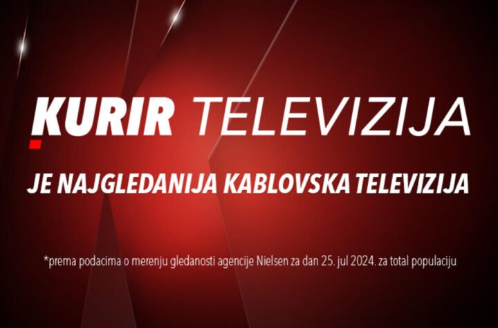 KURIR TELEVIZIJA NAJGLEDANIJA KABLOVSKA TELEVIZIJA KOLAŽNOG TIPA U SRBIJI
