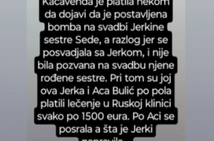 KAČAVENDA UMEŠANA U DOJAVU O BOMBI?! Ivan Marinković izneo NOVE JEZIVE OPTUŽBE na račun bivše cimerke!