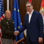 VUČIĆ SA KOMANDATNOM NACIONALNE GARDE OHAJA: "Preneo sam Harisu zabrinutost zbog sve teže situacije Srba na Kosovu i Metohiji!" (FOTO)