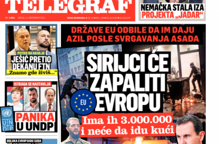 OPOZICIJA NE PREZA NI OD ČEGA! Goran Ješić pretio dekanu! ČITAJTE U SRPSKOM TELEGRAFU