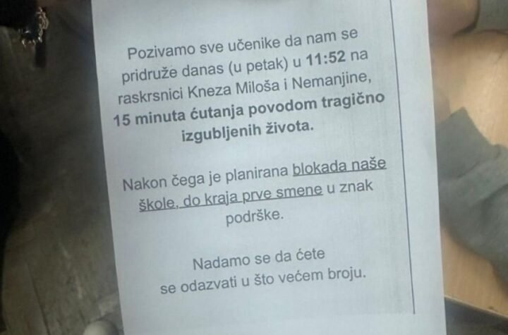 REPUBLIKA SAZNAJE! OVIM FLAJERIMA ĐAKE POZIVAJU NA BLOKADE: Umesto da su u školi, decu izvlače na ulicu da učestvuju na protestima!