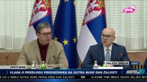 UŽIVO NA TV PINK i PINK.RS: Počela sednica Vlade Srbije, prisustvuje predsednik Vučić