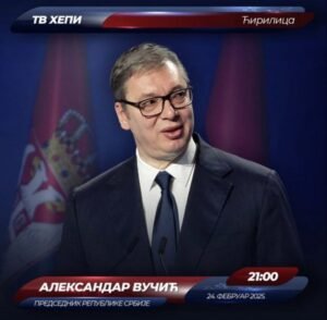 TAČNO U 21 ČAS! Predsednik Vučić govori o svim važnim temama!