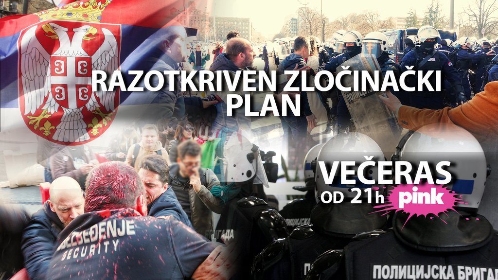 RAZOTKRIVEN ZLOČINAČKI PLAN! Šokantno, evo kako se priprema državni udar: Gledajte TV Pink večeras od 21 sat