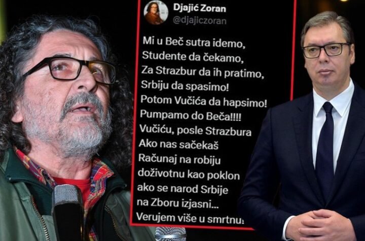 UHAPŠEN ZORAN ĐAJIĆ: Izneo stravične pretnje predsedniku Aleksandru Vučiću
