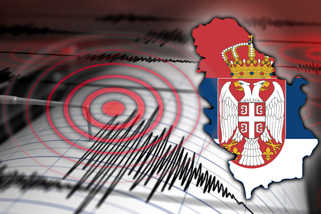 ZEMLJOTRES U SRBIJI! Evo gde je lociran EPICENTAR
