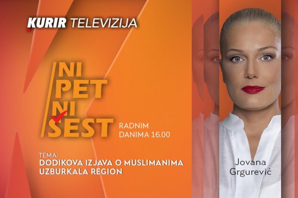 DODIKOVA IZJAVA O MUSLIMANIMA UZBURKALA REGION - ne propustite u današnjoj emisiji “NI 5 NI 6”