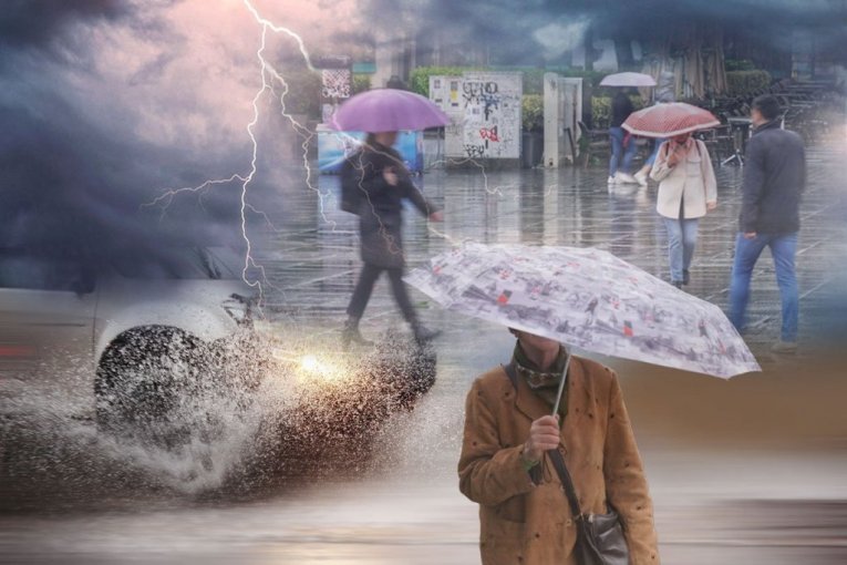 DRASTIČNO PADA TEMPERATURA! Večeras stiže VELIKA PROMENA VREMENA, pašće do 40 mm kiše za 24 sata!
