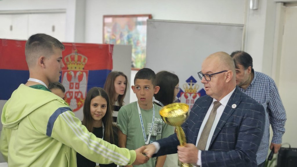 Ekipno prvenstvo osnovnih škola Srbije u šahu – Ceremonija kao praznik