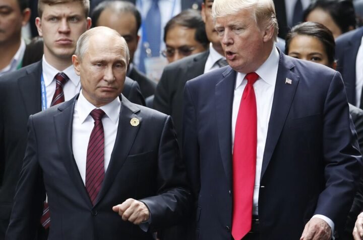 Vladimir Putin, Donald Tramp