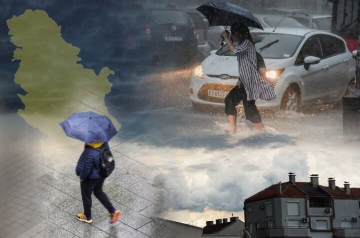 TEMPERATURE U SRBIJI PADAJU ZA 20 STEPENI! Alarmantne prognoze meteorologa - čekaju nas GRMLJAVINSKI PLJUSKOVI I SNEG