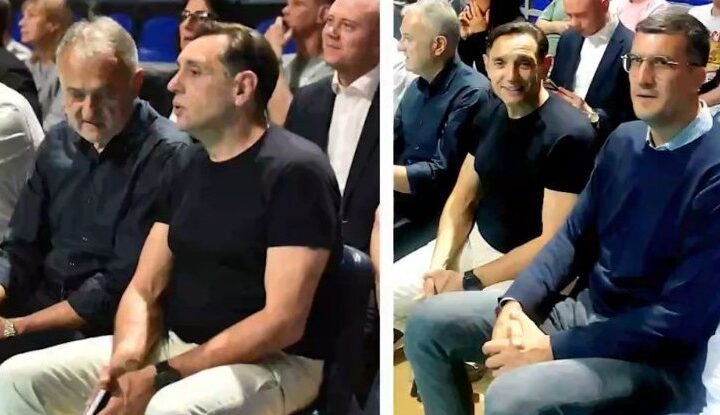 VULIN NA MEČU ODBOJKAŠICA SRBIJE I RUSIJE: Na tribinama uz Gajića i Kešelja