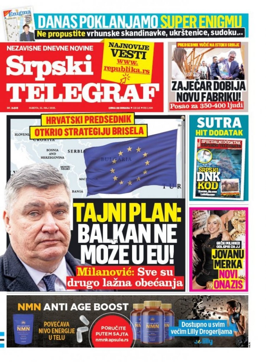 ZAJEČAR DOBIJA NOVU FABRIKU! ČITAJTE U SRPSKOM TELEGRAFU