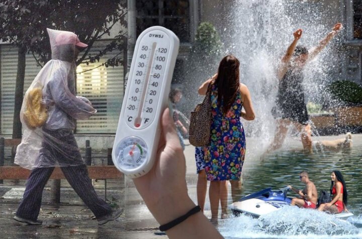 KONAČNO STIGLO ZAHLAĐENJE! Temperatura danas kreće da pada, SPREMITE SE ZA ŽESTOKU KIŠU u ovim delovima zemlje