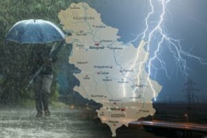 KROZ OVAJ DEO SRBIJE NOĆAS VEĆ PROTUTNJALA OLUJA: Evo gde i kada će oblini pljuskovi udariti sledeće