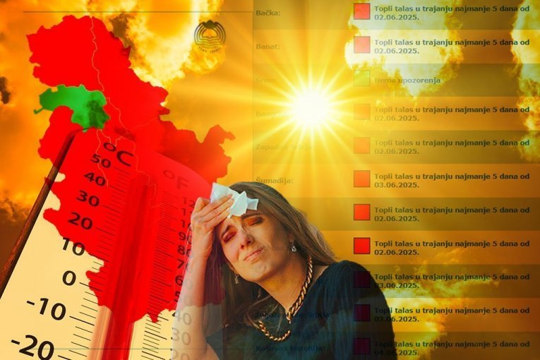 NE DAJTE DA VAS HLADNIJE JUTRO ZAVARA! Sledi nam paklena vrućina sa velikim OBRTOM VEČERAS!