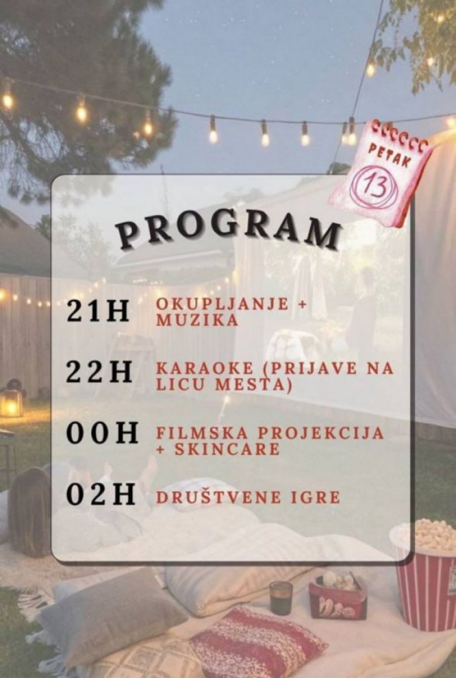 SKANDALOZNA OBJAVA STUDENATA-FOTELJAŠA! Žale žrtve uz projekciju filma i negovanje kože - I karaoke su na programu (FOTO)