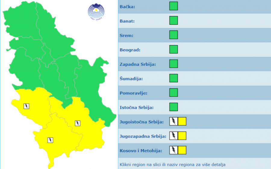 STGLO NAM JE OSVEŽENJE! U Srbiji danas oblačno, ali toplo, u OVIM delovima će biti uslova za PLJUSKOVE!