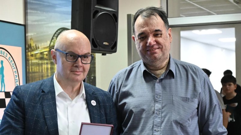 Šah slavi jubilej! Obeleženo 68 godina Šahovskog saveza Beograda – Plaketa Andriji Jorgiću za izuzetan doprinos