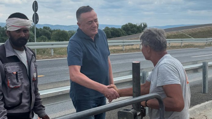 Srbija gradi i ide napred! Antić obišao radove na Dunavskom koridoru