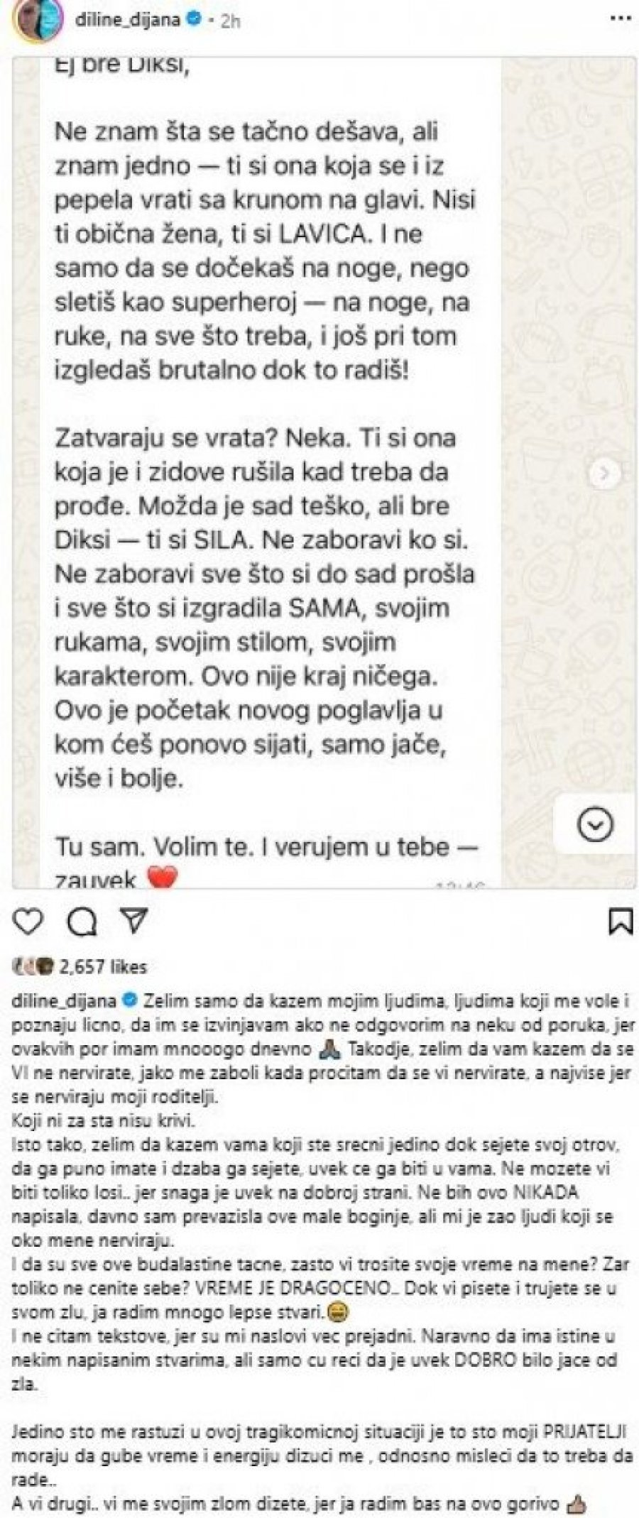"TUŽNA SAM, MOJI RODITELJI NISU NIŠTA KRIVI"! Prvo oglašavanje Dijane Dilajn nakon što je ZATVORILA BUTIK I POBEGLA IZ SRBIJE!