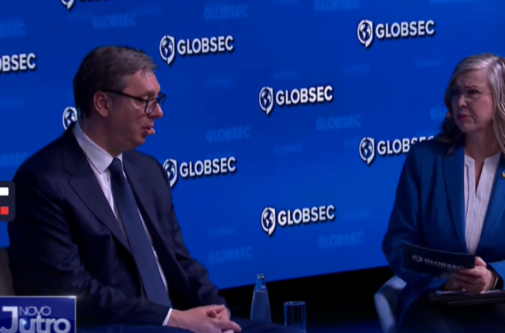 VUČIĆ NA PANELU GLOBSEC FORUMA! Velika stvar je Kosovo, držimo se povelje EU i rezolucije 1244, imamo principijelni stav o pitanju Ukrajine