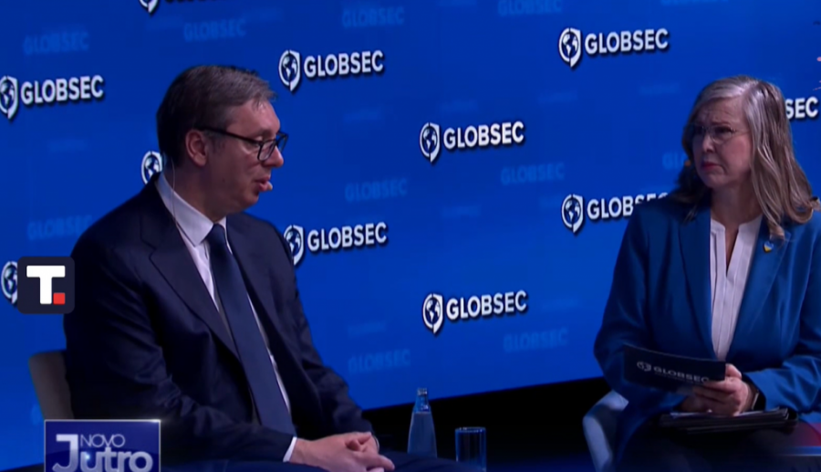VUČIĆ NA PANELU GLOBSEC FORUMA! Velika stvar je Kosovo, držimo se povelje EU i rezolucije 1244, imamo principijelni stav o pitanju Ukrajine