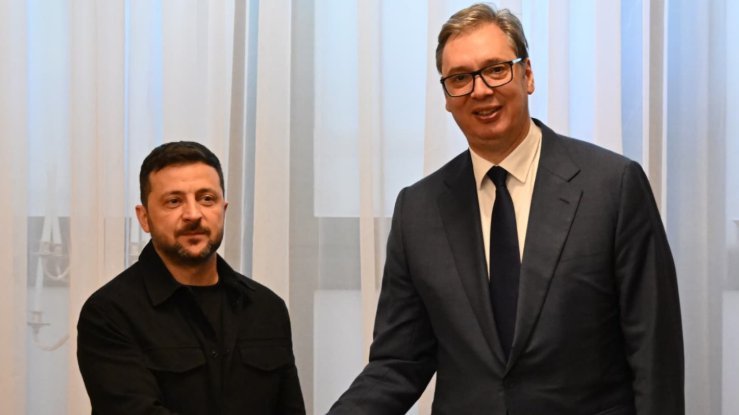 Vučić nakon sastanka sa Zelenskim: Razmenili smo mišljenja o važnosti postizanja dugoročnog i održivog mira