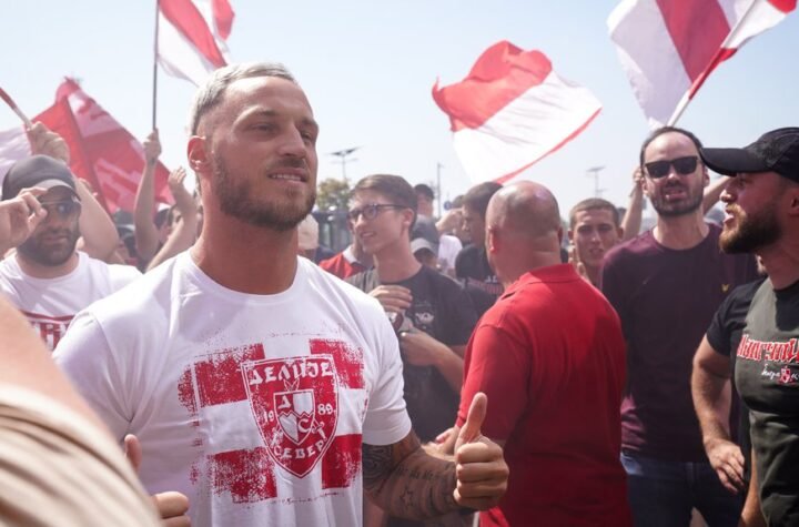 ARNAUTOVIĆ UŽIVO GLEDAO KAKO ZVEZDA RAZBIJA OFK BEOGRAD: Crveno-beli napravili sjajnu uvertiru pred Linkoln i pokazali sav talenat kojim raspolažu