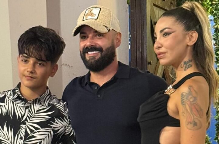 BUKTE STRASTI NASRED RESTORANA! Aneli Ahmić i Luka Vujović u ljubavnom zanosu - svi se okretali za njima: MOGUĆA JE I SVADBA (FOTO)