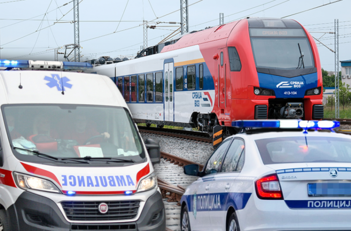 JEZIVA TRAGEDIJA KOD VALJEVA! Voz naleteo na osobu na barskoj pruzi, policija na licu mesta! (FOTO)