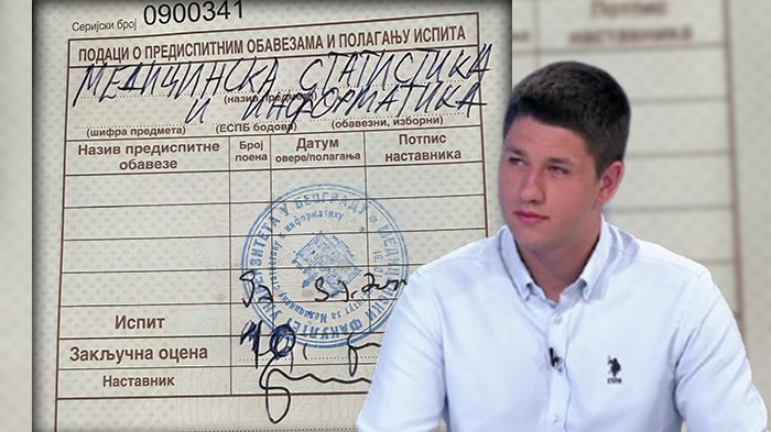 MILOŠ PAVLOVIĆ POBEDIO SVE PREPREKE! Dobio desetku kod istaknutog blokaderskog profesora (FOTO)