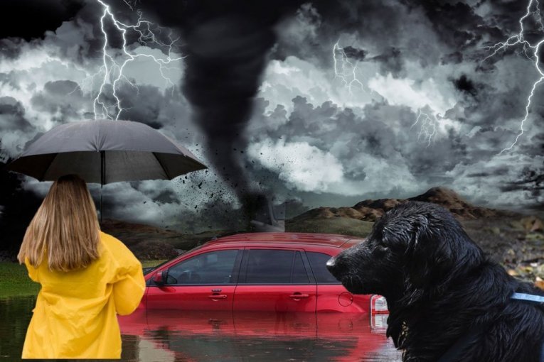 NE PUŠTAJTE LJUBIMCE NAPOLJE, SAKRIJTE AUTOMOBILE! U Hrvatskoj ALARMANTNA situacija - ovo NEVREME stiže u Srbiju!