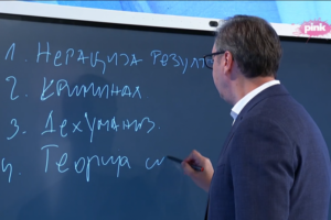 NEMAJU ŠTA DA PONUDE OSIM MRŽNJE! Vučić o obojenoj revoluciji: Mržnja je njihovo pogonsko gorivo i iz nje proizlazi nasilje!