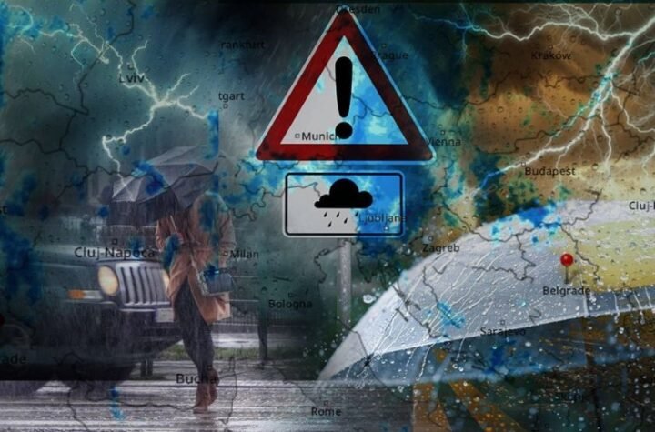 SKLANJAJTE SE SA ULICA! Teško nevreme ubrzo pogađa OVE regije!