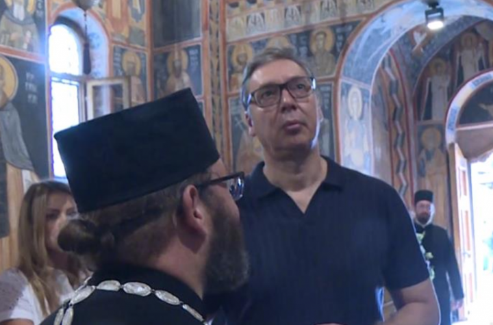 VUČIĆ DANAS OBILAZI RADOVE NA DUNAVSKOM KORIDORU - Predsednik u obilasku manastira Tumane: "NAŠEM NARODU JE VAŽAN MIR"