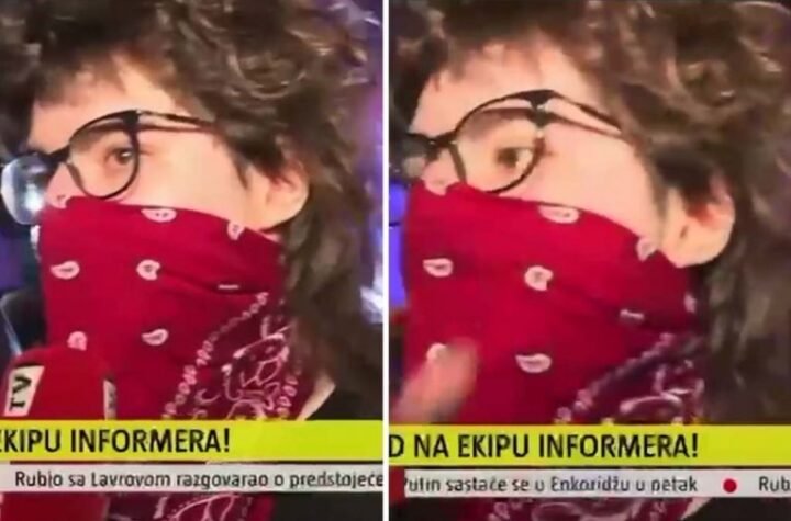 BLOKADERI NOVINARKU INFORMERA UDARILI KAMENOM U GLAVU!