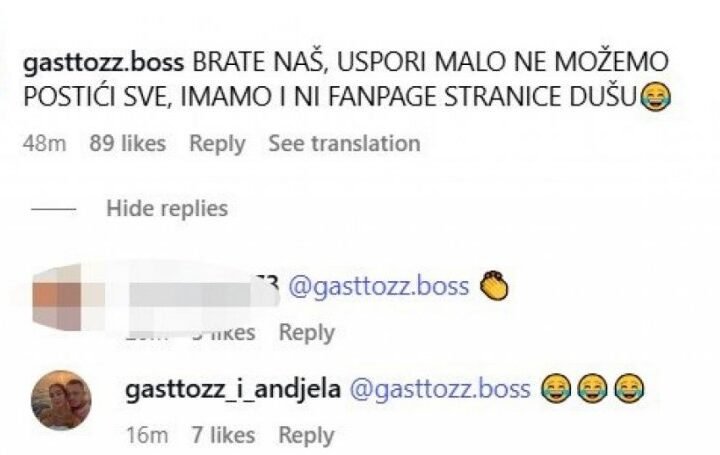 GASTOZU STIGLA HITNA PORUKA U ĐENOVIĆE! Nakon upoznavanja Anđelinih roditelja STROGO PREKOREN, sve isplivalo! (FOTO)