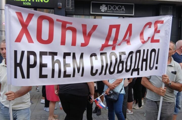 GRAĐANI PROTIV BLOKADA NAJAVILI NOVI SKUP Nedelja, 31. avgust u 18:30 časova u 100 mesta širom Srbije!