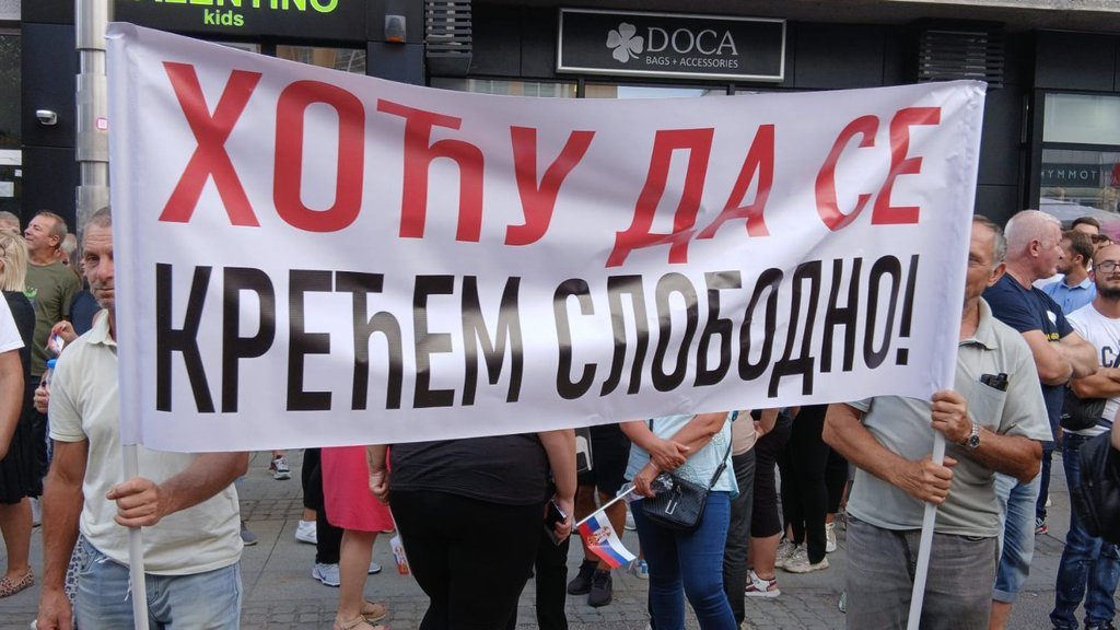 GRAĐANI PROTIV BLOKADA NAJAVILI NOVI SKUP Nedelja, 31. avgust u 18:30 časova u 100 mesta širom Srbije!