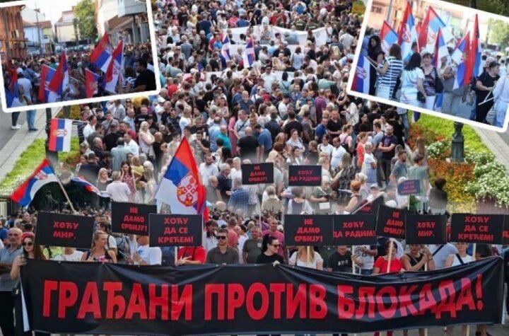 GRAĐANI SRBIJE MASOVNO USTALI PROTIV BLOKADERSKOG TERORA! Ustala je poštena i vredna Srbija: "NEĆEMO VIŠE DA ĆUTIMO"