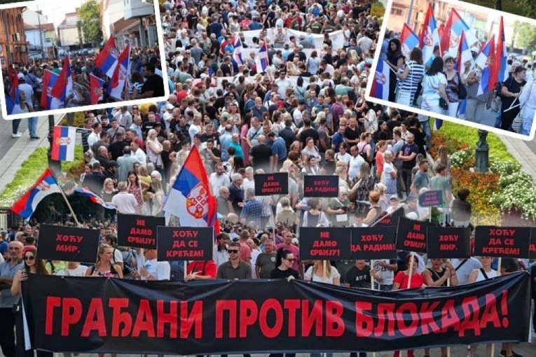 GRAĐANI SRBIJE MASOVNO USTALI PROTIV BLOKADERSKOG TERORA! Ustala je poštena i vredna Srbija: "NEĆEMO VIŠE DA ĆUTIMO"