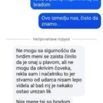 NIKOLINA SINĐELIĆ SAMA SEBE DEMANTOVALA! Isplivala njena prepiska: Nisam lepo videla ko me je udario (FOTO)