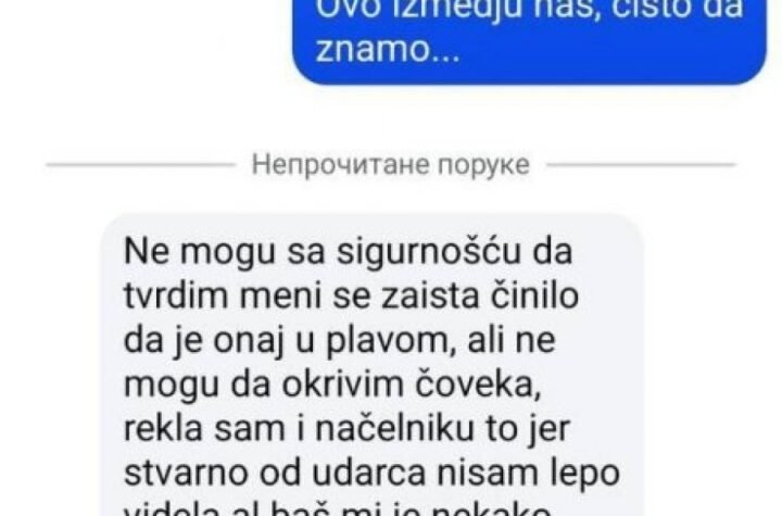 NIKOLINA SINĐELIĆ SAMA SEBE DEMANTOVALA! Isplivala njena prepiska: Nisam lepo videla ko me je udario (FOTO)