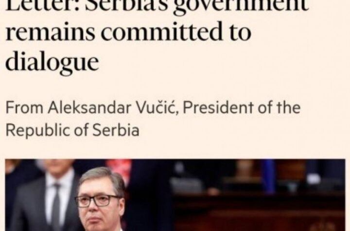 REČI ALEKSANDRA VUČIĆA PROČITAO JE CEO SVET! Predsednik Srbije - jasno i sa čvrstim stavom!