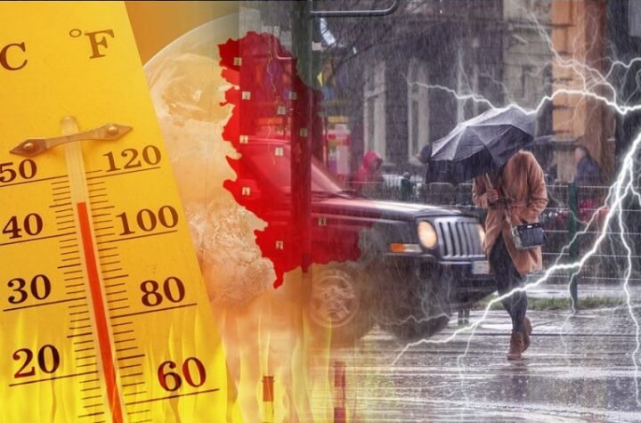 RHMZ IZDAO DVA STEPENA UPOZORENJA ZBOG EKSTREMNIH PROMENA U VAZDUHU POTENCIJALNO OPASNIH PO ŽIVOT! Novi obrt u atmosferi u ponedeljak