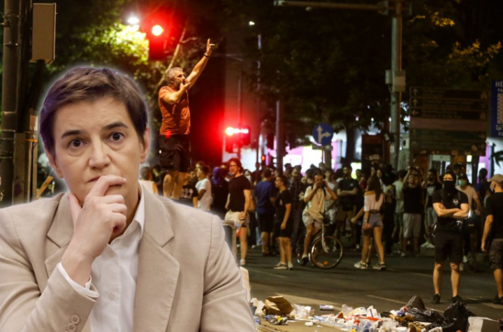 "ŠOLAKOVI BEDNICI, A NE PROFESIONALCI"! Blokaderi divljali ispred kuće Ane Brnabić - OGLASILA SE I PREDSEDNICA SKUPŠTINE SRBIJE!